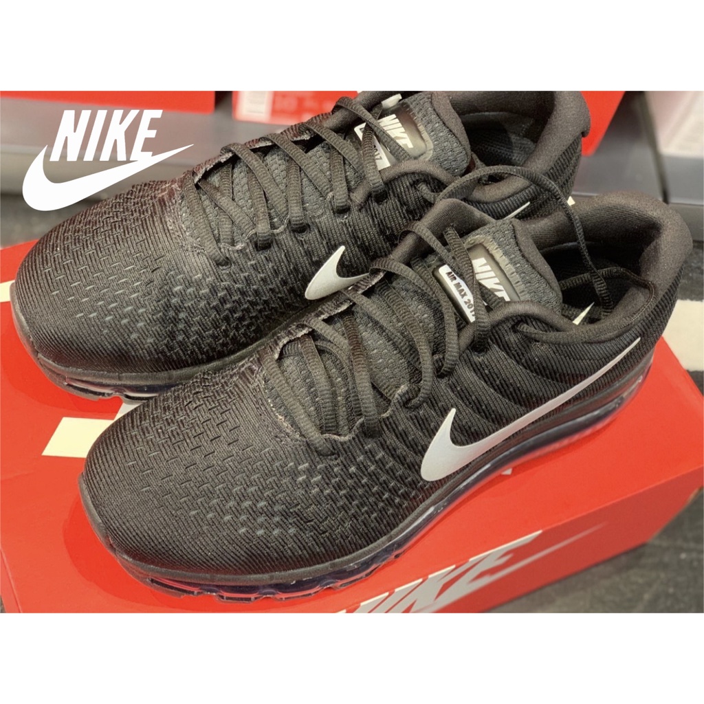 ของแท้อย่างเป็นทางการ Nike_AIR MAX_2017 Outdoor running shoes Sports Sneakers ไนกี้ รองเท้ากีฬาผู้ชาย รองเท้า