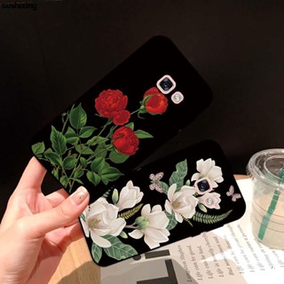 เคสซิลิโคน แบบ 03 สําหรับ Samsung A3 A5 A6 A7 A8 A9 A02 M02 A022F F62 M62 Pro Star Plus 2015 2016 2017 2018