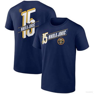 Yp2 เสื้อยืดแขนสั้น พิมพ์ลาย Jokic Jersey พลัสไซซ์ สําหรับเล่นกีฬาบาสเก็ตบอล PY2