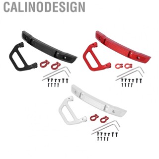 Calinodesign RC Metal Front Bumper  Aluminum Alloy Anodic Oxidation Sturdy RC Front Bumper Stable Performance  for RC Car Replacement