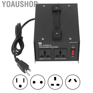 Yoaushop Voltage Converter Transformer  Step Up Buck Transformer 50HZ 60HZ Safe 750W 9A Robust  for Laboratories for Hair Dryers