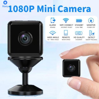 กล้องวิดีโอ1080P Hd Mini กล้อง Cctv กล้องรักษาความปลอดภัย X6ds กล้อง Wifi ไร้สาย4K เครื่องบันทึกเสียงที่ซ่อนอยู่โทรศัพท์ Connect 【Blue】