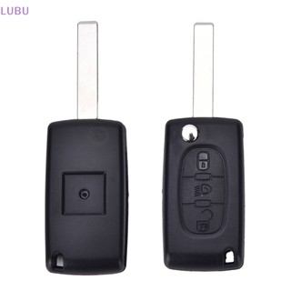 Lubu ใหม่ เคสรีโมตกุญแจ 3 ปุ่ม สําหรับ Citroen C4 Picasso CE0536