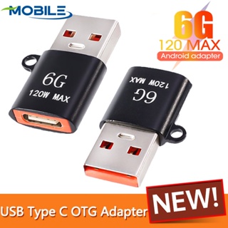 อะแดปเตอร์แปลงข้อมูล USB เป็น Type-C OTG USB 3.0 ความเร็วสูง 6Gbps สําหรับแล็ปท็อป โทรศัพท์มือถือ