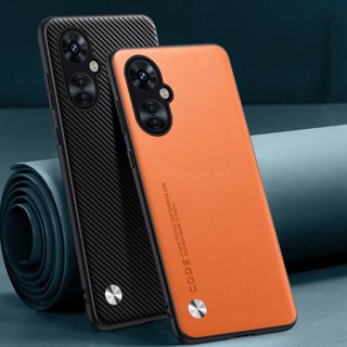 เคสโทรศัพท์มือถือหนัง PU ผิวด้าน กันกระแทก หรูหรา สําหรับ OnePlus Nord CE 3 Lite 5G