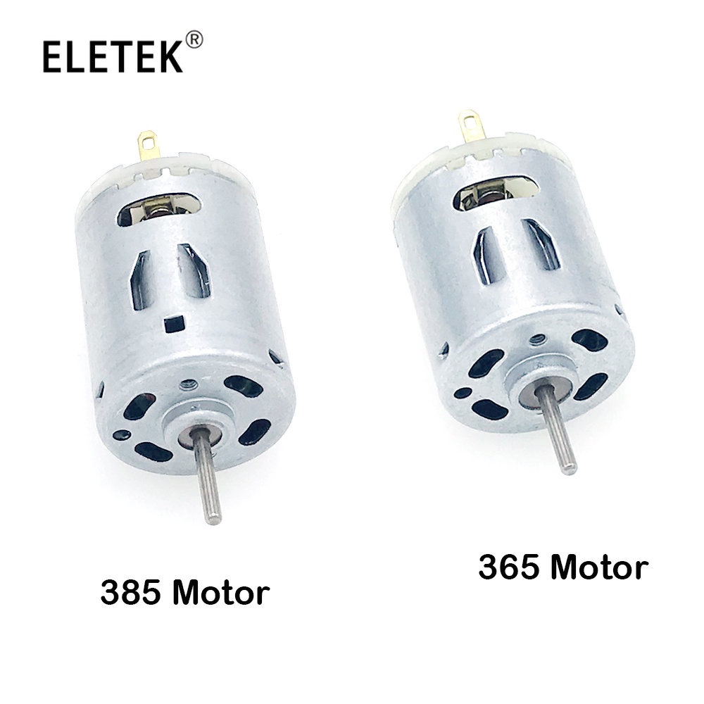 มอเตอร์แรงบิด DC 12V 11600RPM 10000RPM ขนาดเล็ก 365 385 ความเร็วสูง แฮนด์เมด DIY