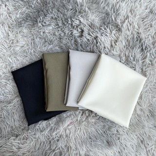 พร้อมส่ง✨ผ้าซับในสีพื้น  พร็อพถ่ายสินค้า ปิคนิค ผ้าปูโต๊ะ