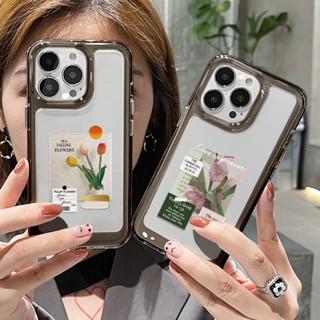 FOR IPHONE 6 6S 7 8 14 PLUS X XS XR 11 12 13 MINI MAX PRO  narcissus hard case