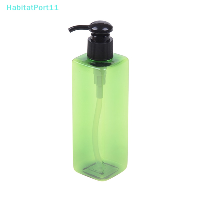 Habitatport ขวดปั๊มสบู่เหลว แชมพู พลาสติก 250 มล. สําหรับห้องน้ํา 1 ชิ้น