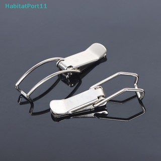 Habitatport Hasp กลอนล็อกกล่องโลหะ แบบยาว อุปกรณ์เสริม สําหรับเฟอร์นิเจอร์