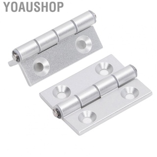 Yoaushop Cabinet Hinge  Foldable Hinges Resin Bushing Flat Open Fine Workmanship 2Pcs  for Woodworking