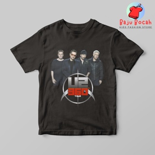 เสื้อผ้าเด็กผู้ชาย - เสื้อยืดเด็กพรีเมี่ยม (1-9 ปี) U2 TOUR เสื้อยืดวงดนตรี สําหรับเด็ก // เสื้อยืดเด็ก // เสื้อยืดเด็ก // เสื้อยืดเด็ก unisex