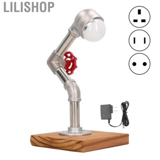 Lilishop Table Lamp Industrial   Cool White Light Home Living Room Decoration