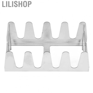 Lilishop BBQ Multi Grill Rack  Gentle Cooking Stainless Steel BBQ Rack  for Picnic