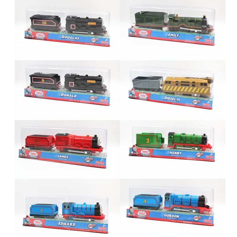 ชุดรถไฟโทมัส และเพื่อน เครื่องยนต์มอเตอร์ Gorden Edward Henry James Emily Train