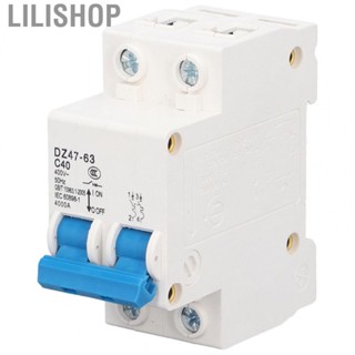 Lilishop 40A Circuit Breaker  Multiple Protection Functions 2P 2P Miniature Circuit Breaker  for Electricity Industry