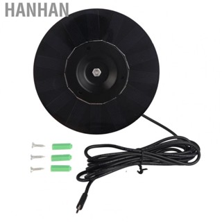 Hanhan Solar Panel Kit  Solar Panel Easy To Install Uninterrupted Power with Fittings for Outdoor Monitoring