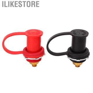 Ilikestore Thru Panel  Terminal Red Black 250A  Binding Post for Car for Yacht for RV