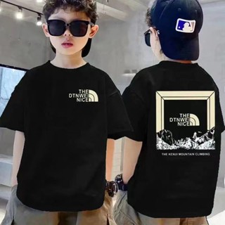พร้อมส่ง เสื้อยืดแขนสั้น แฟชั่นฤดูร้อน สําหรับเด็กผู้ชาย ไซซ์ 110-170 2023