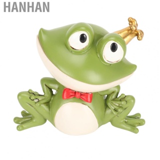 Hanhan Frog Key Holder Sculpture  Hand Painting Art Frog Candy Dish Statue Resin Smooth Non Toxic  for Living Room