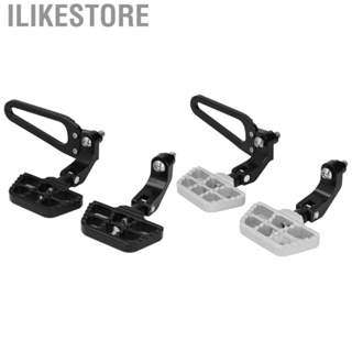 Ilikestore Rear Foot Pedal  1 Pair Colorfast Motorcycle Footrests Professional High Hardness  for Motorbike