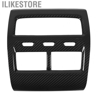 Ilikestore Rear AC Vent Outlet Panel Rear Air Outlet Cover Dry Carbon Fiber Replacement for X5 G05 2019‑2021 for Car Interior Accessory