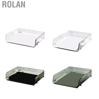 Rolan File Paper Tray  A4 Paper Storage Box Plastic  for Office