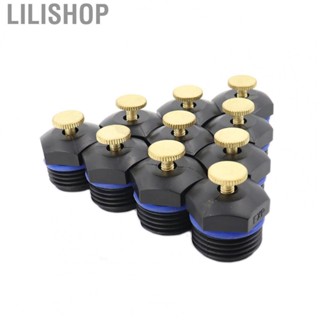 Lilishop 1/2in Mini Centrifugal Sprinkler Head Adjustable for Lawn Greenhouse Irrigation Refraction Atomization