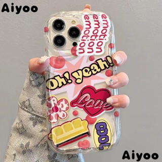 เคสโทรศัพท์มือถือ กันกระแทก ลายหัวใจภาษาอังกฤษ สําหรับ Iphone xr 8p 13 Apple 7✅เคสป้องกันโทรศัพท์มือถือใส แบบนิ่ม ลาย VNIC สําหรับ Apple Iphone 14 promax 12 xs11