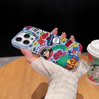 เคสโทรศัพท์มือถือแบบแข็ง ลายการ์ตูนผู้หญิงตัวเล็ก วิดีโอเกม แนวเรโทร สําหรับ Iphone 14Promax 13 11 12 XR XS