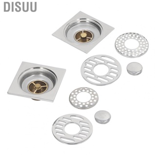 Disuu Floor Drain  Copper Shower Grate Gravity Spring Design  for Bathroom