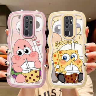 เคส Oppo A5 2020 เคส Oppo A9 2020 เคสการ์ตูนน่ารัก เคสโทรศัพท์ Tpu เคสนิ่ม กรอบคลื่น เคสโทรศัพท์ใส