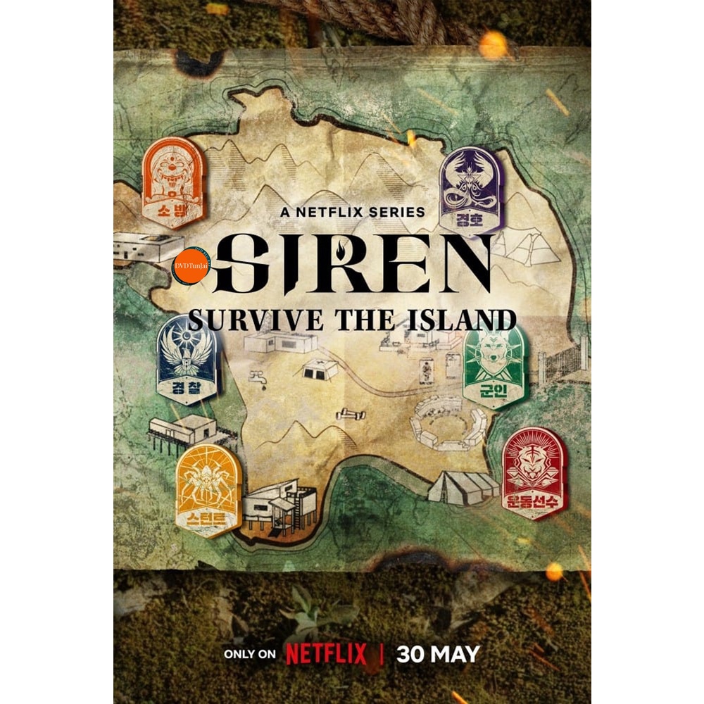 หนังแผ่น DVD {เรียลลิตี้เอาชีวิตรอด} Siren Survive the Island (2023) เปิดไซเรนพิชิตเกาะ (ตอนที่ 6-10