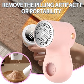 New Electric Lint Remover Fabric Fluff Shaver Rechargeable Bobble Remover