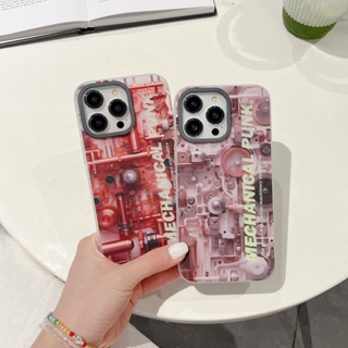 เคสโทรศัพท์มือถือแบบแข็ง ลายเกียร์ สําหรับ iPhone 11 12 12Pro 12ProMax 13 13Pro 13ProMax 14 14Pro 14ProMax