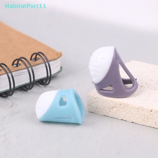 Habitatport ปลอกสวมนิ้ว ซิลิโคน กันลื่น แฮนด์เมด