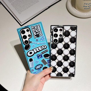 Casetify เคสโทรศัพท์มือถือแบบนิ่ม ใส กันกระแทก ลาย Oreo สําหรับ Samsung Galaxy S23 Ultra S21 Plus S22