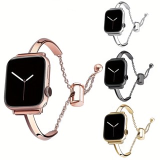 สายนาฬิกาข้อมือโลหะ สําหรับ Apple Watch Series Ultra 8 7 6 SE 5 4 3 2 1 ขนาด 42 44 45 49 มม. 38 40 41 มม.