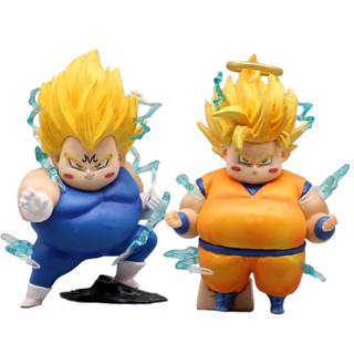 โมเดลฟิกเกอร์ PVC อนิเมะ Dragon Ball Goku Figure G5 Son Goku Vegeta Fat Angel Fatty Kakarotto ของเล่นสะสม สําหรับเด็ก