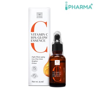 Vitara Vitamin C 10% Glow Essence 25 ml (จำนวน 1 ขวด) ไวทาร่า วิตามิน ซี โกลว์ เอสเซนส์ [iPha]