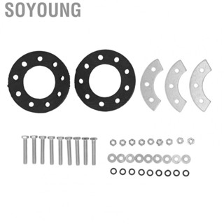 Soyoung Rear Sprocket Mount Kit 9 Hole Rubber Pads Abrasion Resistant for 2 Stroke Motorized