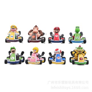 พร้อมส่ง โมเดลฟิกเกอร์ Mario 8 Mario Inertial Racing แคปซูล 24 ชั่วโมง ของเล่นสําหรับเด็ก