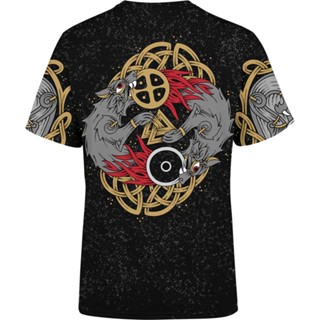 เสื้อยืด ลาย Skoll &amp; Hati
