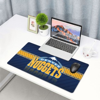 Denver Nuggets DEN แผ่นรองเมาส์ พิมพ์ลาย ขนาดใหญ่ 40x75 ซม. ฐานยาง กันลื่น สําหรับคอมพิวเตอร์