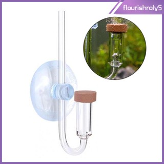 [Flourishroly5] เครื่องหมายฟองอากาศ CO2 แบบใส อุปกรณ์เสริม สําหรับตู้ปลา