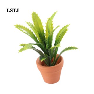 [Lstjj] โมเดลบอนไซประดิษฐ์ 1/12 สําหรับตกแต่งบ้านตุ๊กตา ห้องนั่งเล่น ห้องนอน สวน