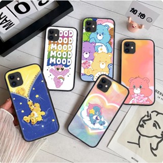 เคสโทรศัพท์มือถือ TPU แบบนิ่ม ลาย 34A Care bear สําหรับ iPhone SE 2020 12 Mini 13 Pro Max