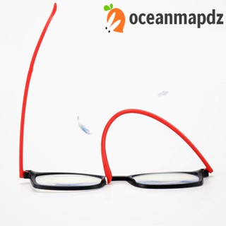 Oceanmapdz แว่นตาสายตายาว เรซิน แฟชั่น สะดวก ผู้หญิง ผู้ชาย กรอบสี่เหลี่ยม แว่นอ่านหนังสือ