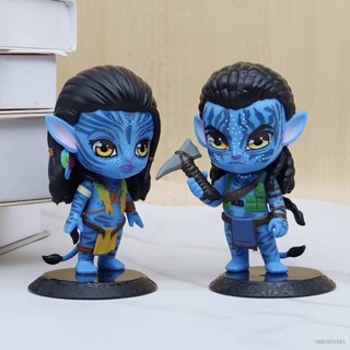 Sy7 โมเดลฟิกเกอร์ Avatar 2 The Way of Water Jake Neytiri ของเล่น ของสะสม สําหรับเด็ก ตกแต่งบ้าน 2 ชิ้น YS7