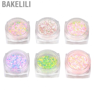 Bakelili Sugar Nail Glitter ABS Portable  Knitting Wool Colorful Shining for Performance Women